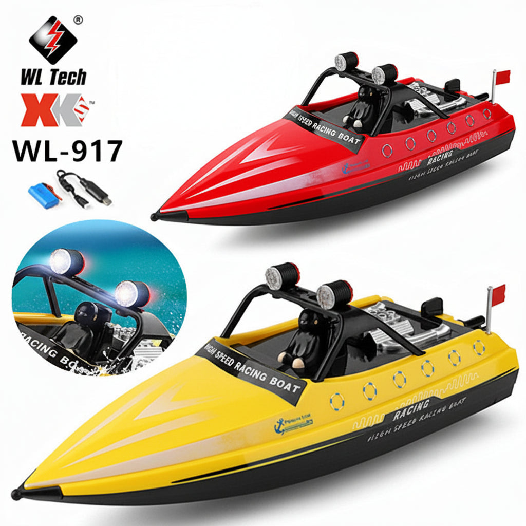 Wltoys WL917 2.4G RC Jet Boat 16km/h Waterproof Racing 