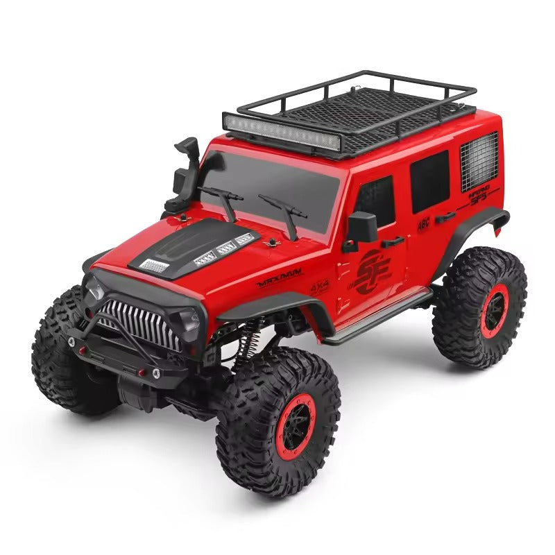 WL Toys 104311 RC Jeep on Rocky Trail