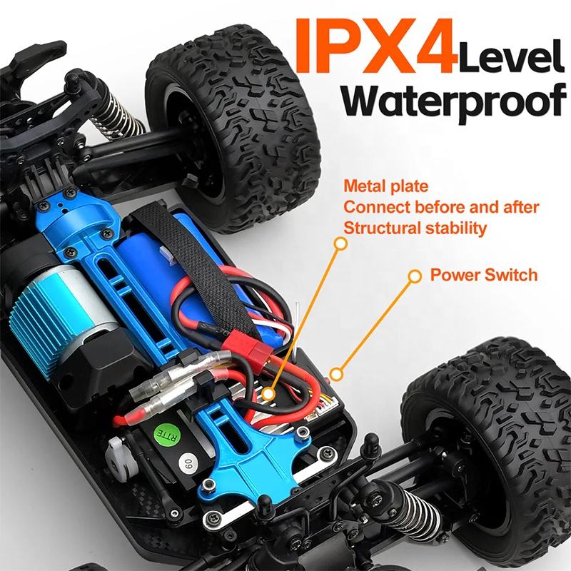 WLtoys 164018 RC Truck on Off-Road Terrain