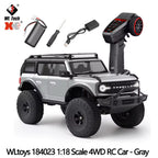  WLtoys 184023 1:18 Ford Bronco 4WD Climbing RC Car Gray