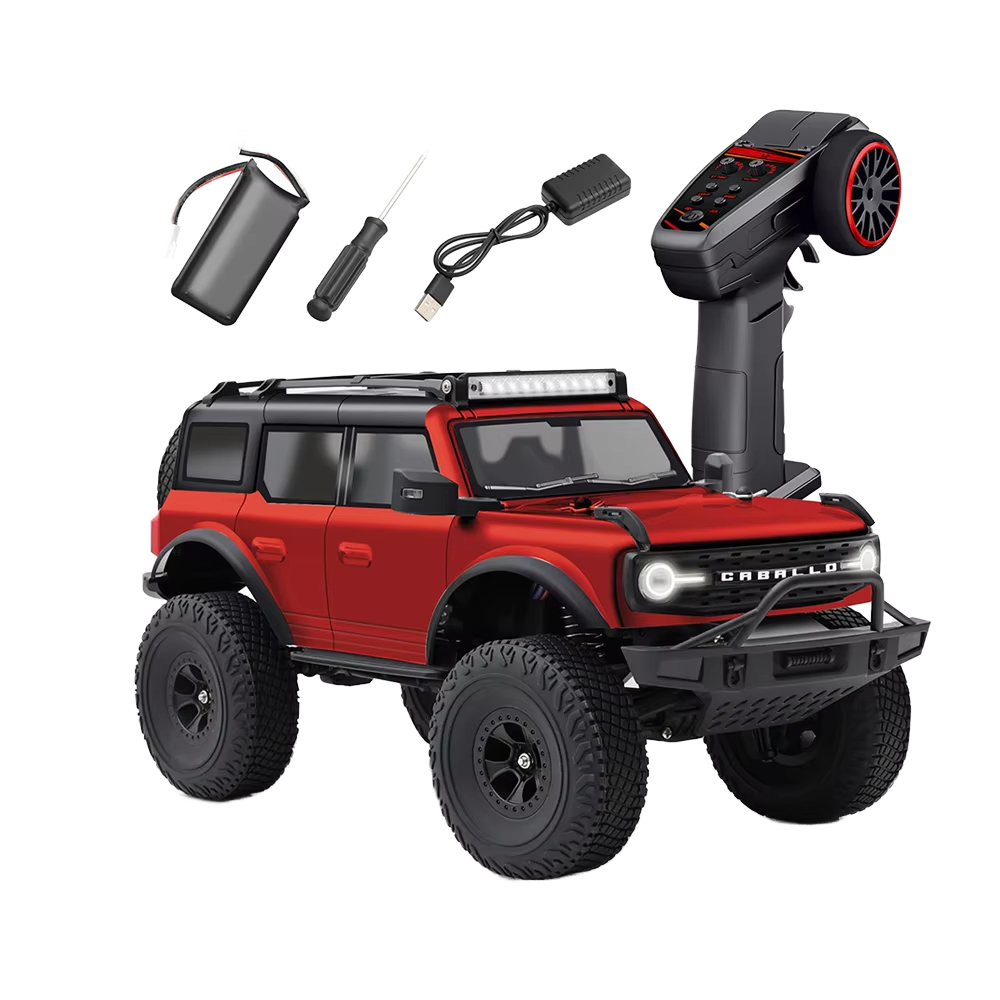  WLtoys 184023 1:18 Ford Bronco 4WD Climbing RC Car Red
