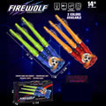 6634A Fire Wolf Retractable Light-Up Wolf Claw Toy