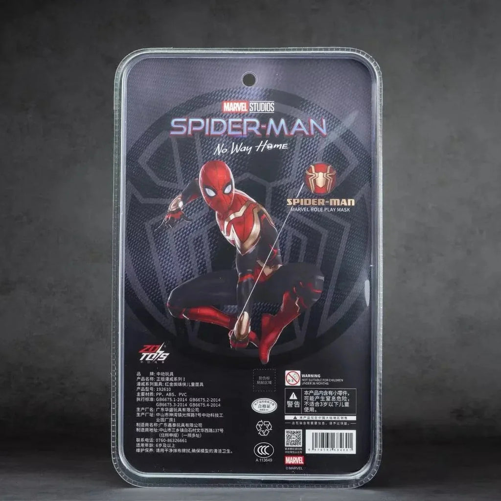 ZD TOYS 192610 Spider-Man No Way Home red mask