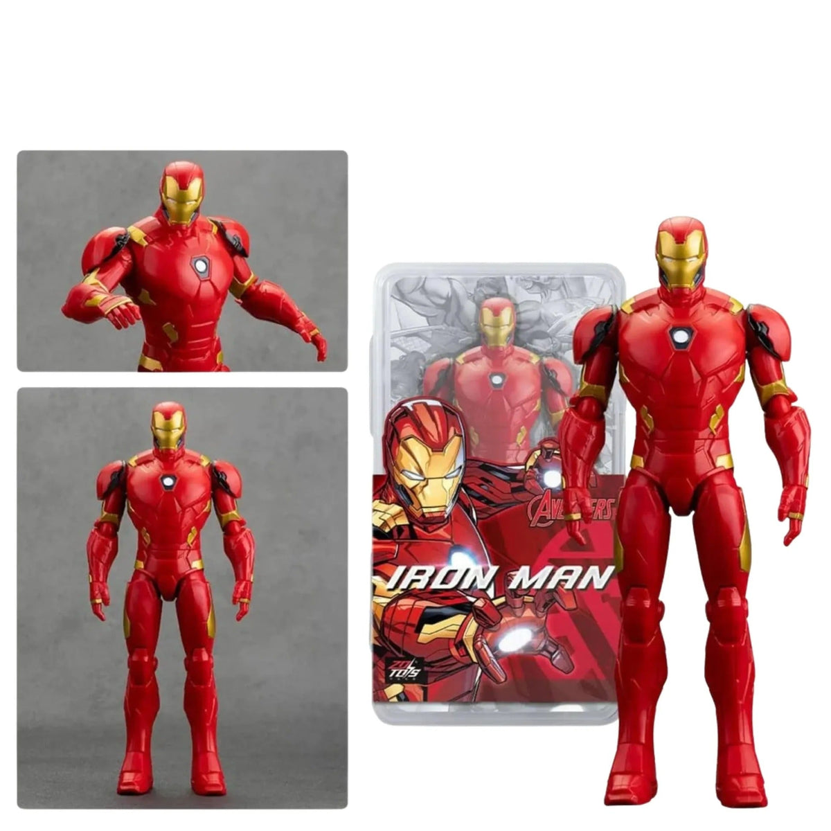ZD TOYS 1943-01 Iron Man 7-inch Marvel action figure