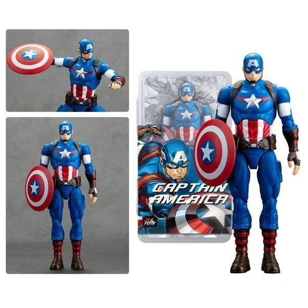 ZD TOYS 1943-02 Captain America 7-inch Marvel action figure