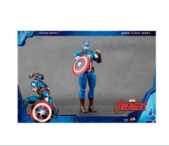 ZD TOYS 1944-02 Captain America 9-inch Marvel action figure