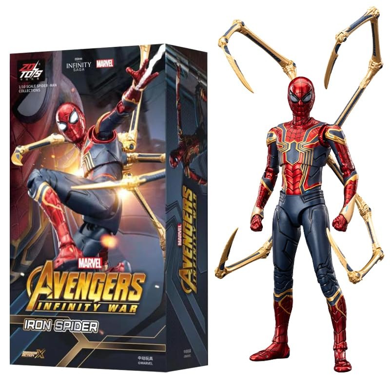 ZD Toys Avengers Infinity war Iron Spider Marvel Action figure