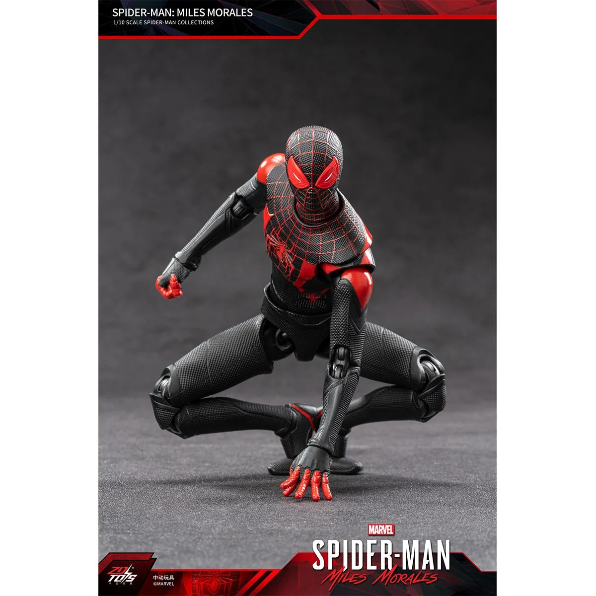 ZD Toys Spiderman Miles Morales Action figure