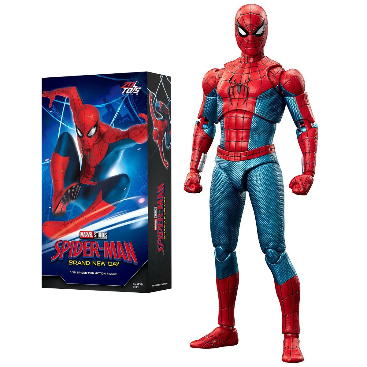 ZD Toys 1970-01 1:10 Spider man Brand new day Action figure