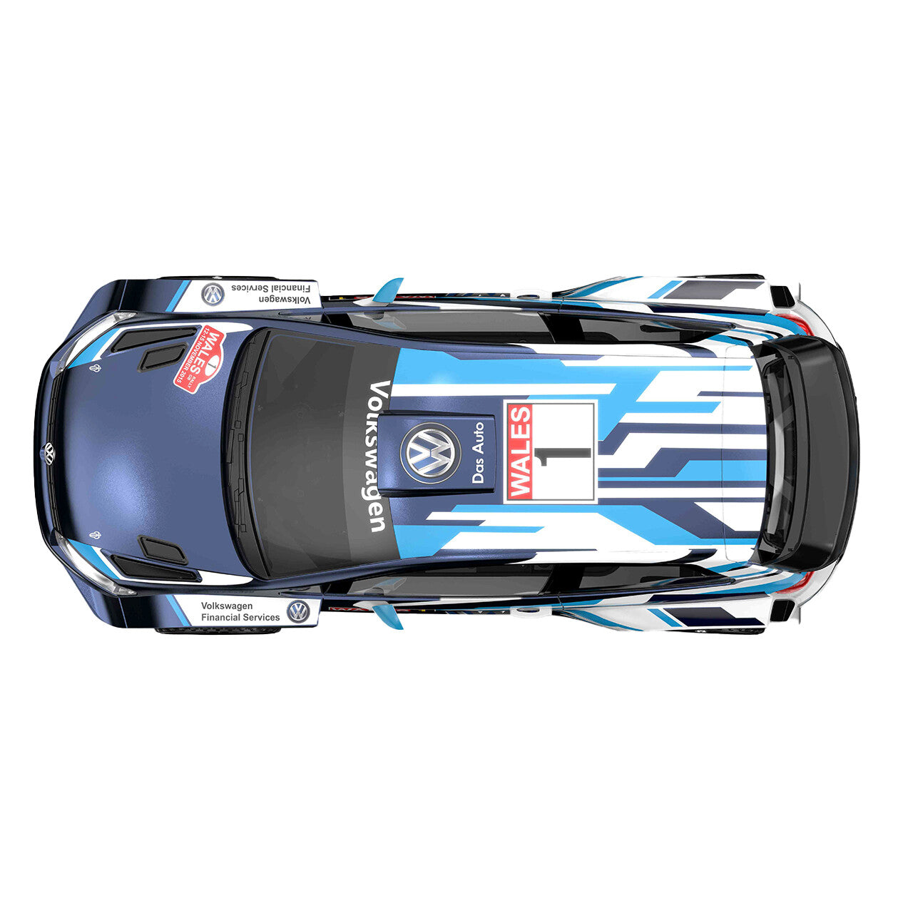 MJX Hyper Go 14304 1:14 VW Polo R WRC Brushless RC Rally Car — Licensed, 63 km/h (RTR) — 45A ESC