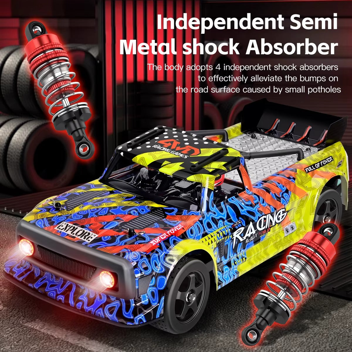 price wltoys 124020 1-12 4wd brushless drift racing rc car 60km h